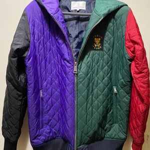 Teddy Fresh jacket with hood. Unisex